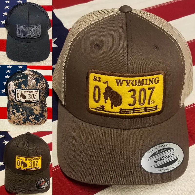 307 "1983 Series" License Plate Hats