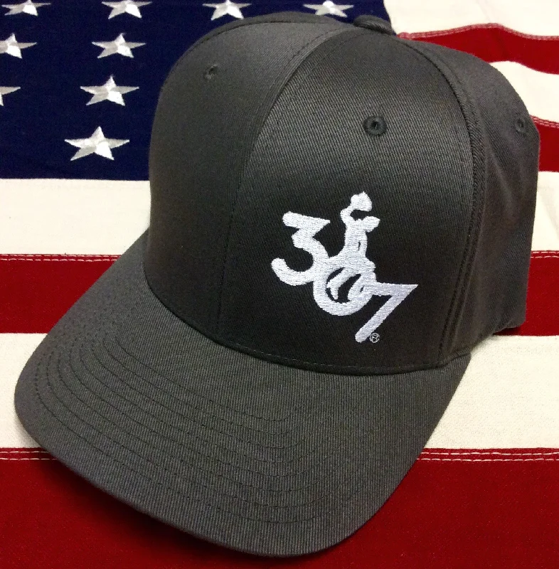 Dark Grey Hat/White Logo