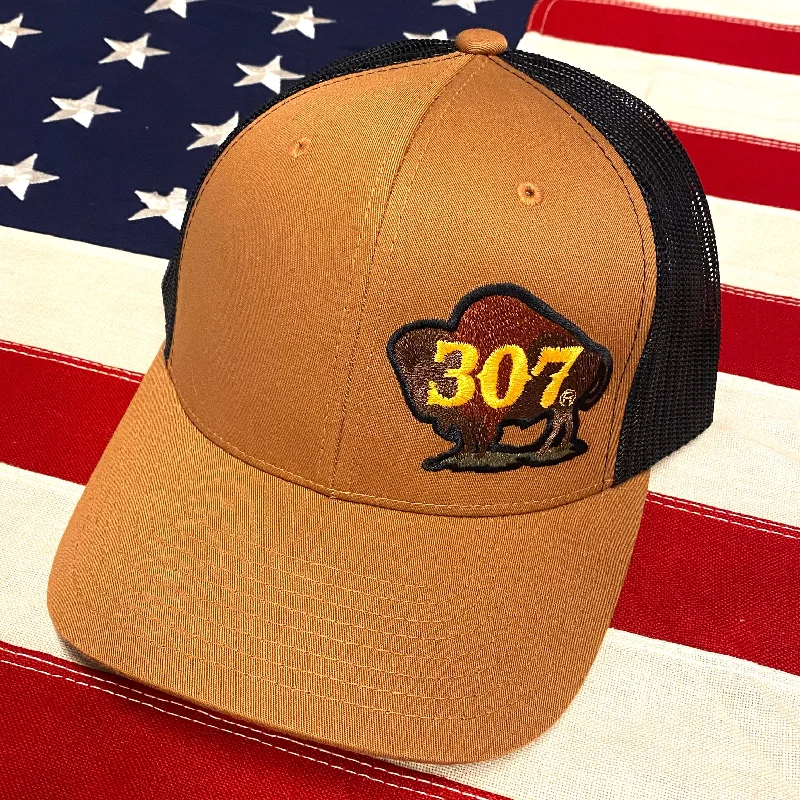 307 Painted Buffalo Logo Hat