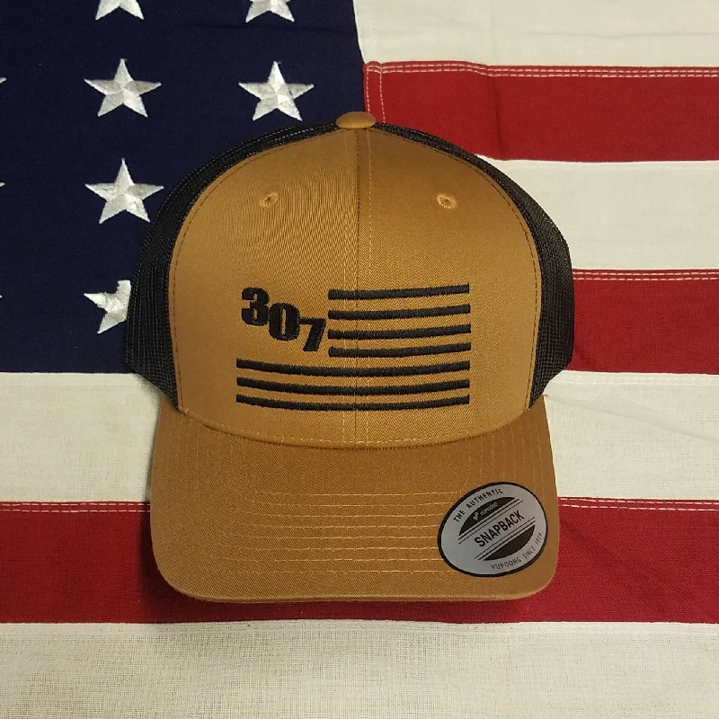 307 Thin Line Flag Caps