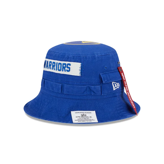 Alpha Industries X Golden State Warriors Adventure Bucket Hat