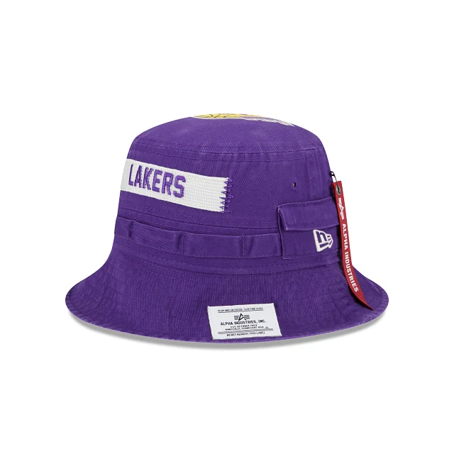 Alpha Industries X Los Angeles Lakers Adventure Bucket Hat