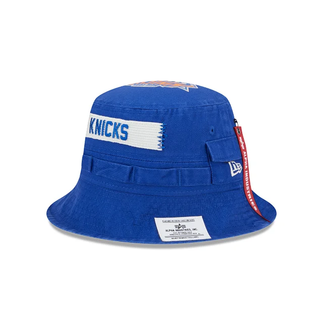 Alpha Industries X New York Knicks Adventure Bucket Hat