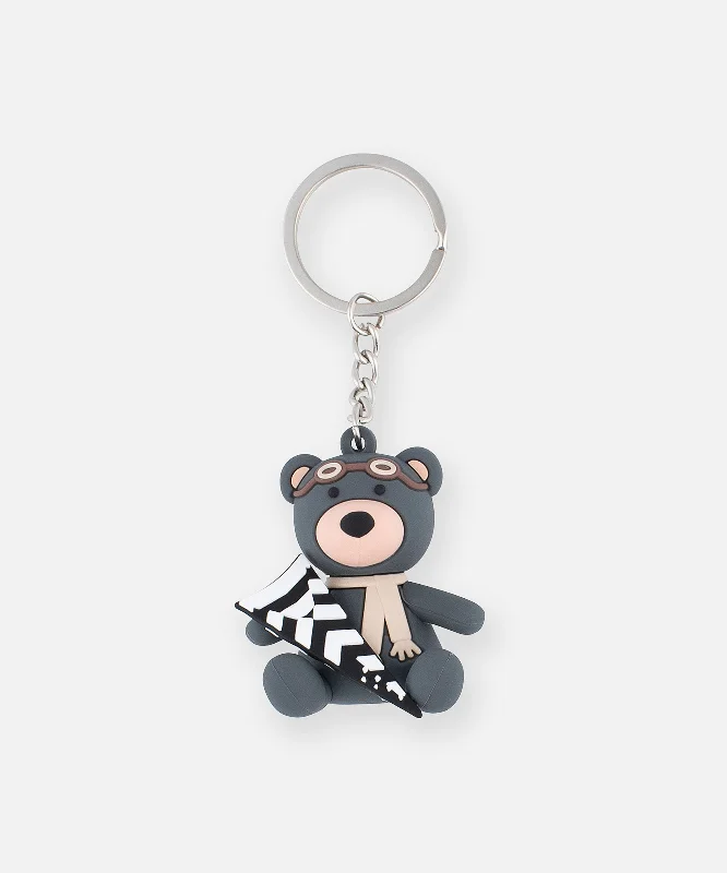 Aviator Bear Keychain