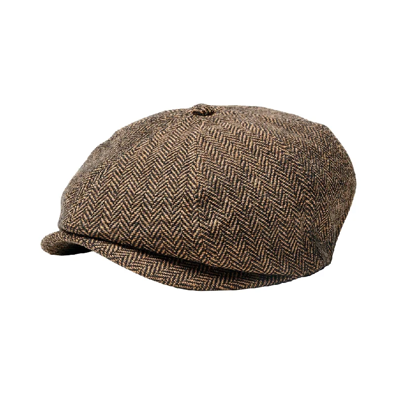 Baby Brood Snap Cap Brown/Khaki