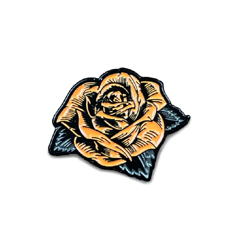 Boston Scally The Halloween Rose Cap Pin