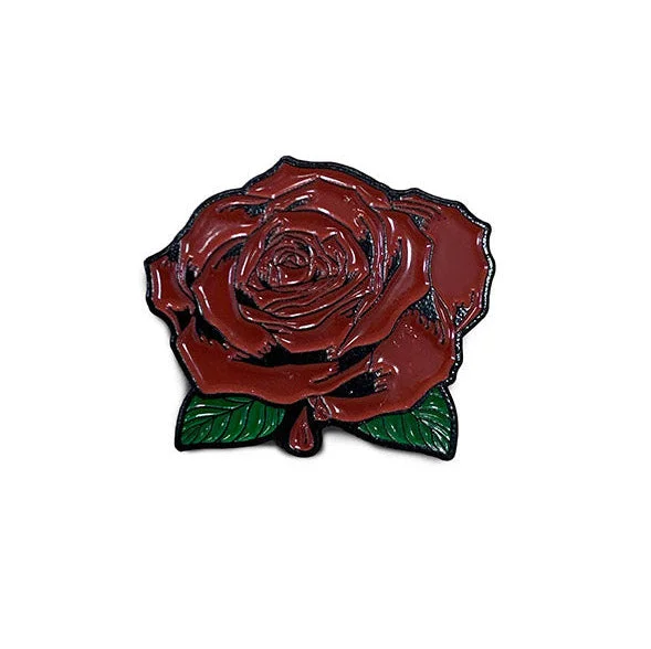 Boston Scally The Blood Rose Cap Pin