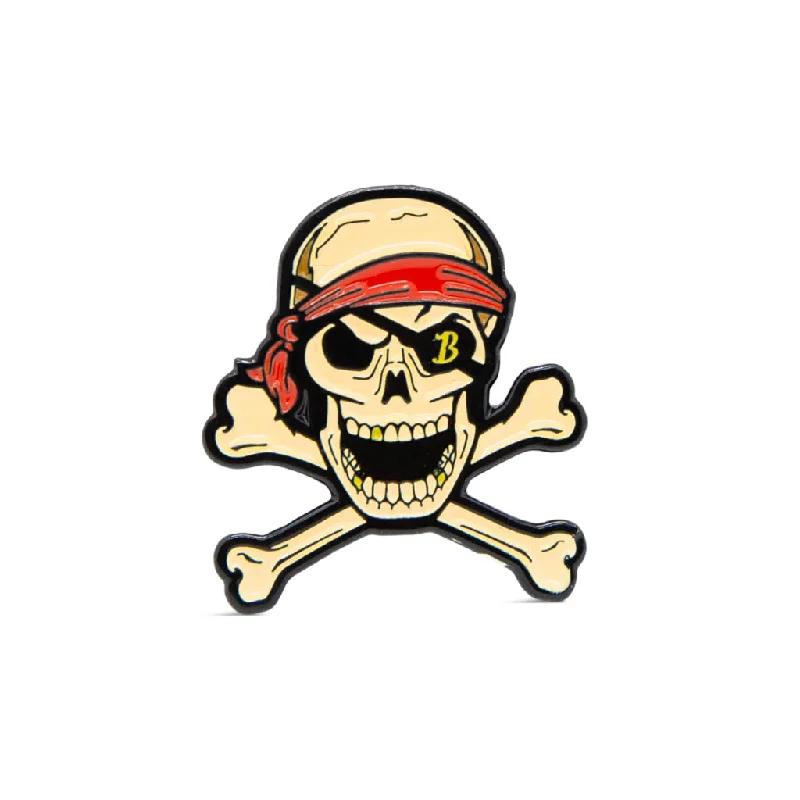 Boston Scally The Captain Skull Cap Pin