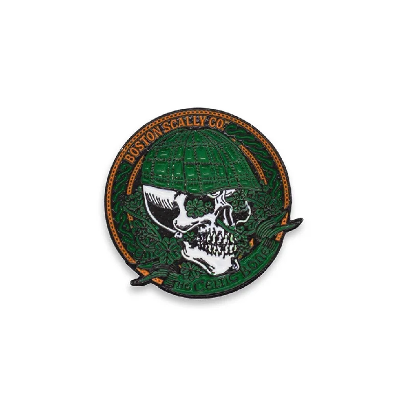 Boston Scally The Celtic Bone Cap Pin