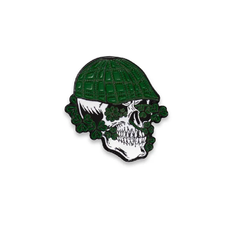 Boston Scally The Celtic Bone Skull Cap Pin