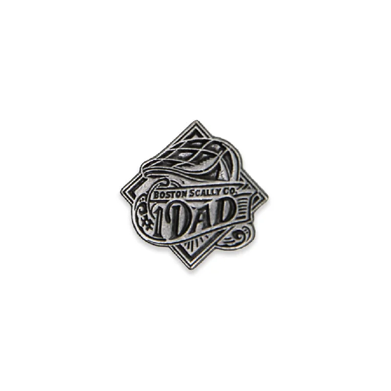 Boston Scally The Dad Cap Pin - Silver