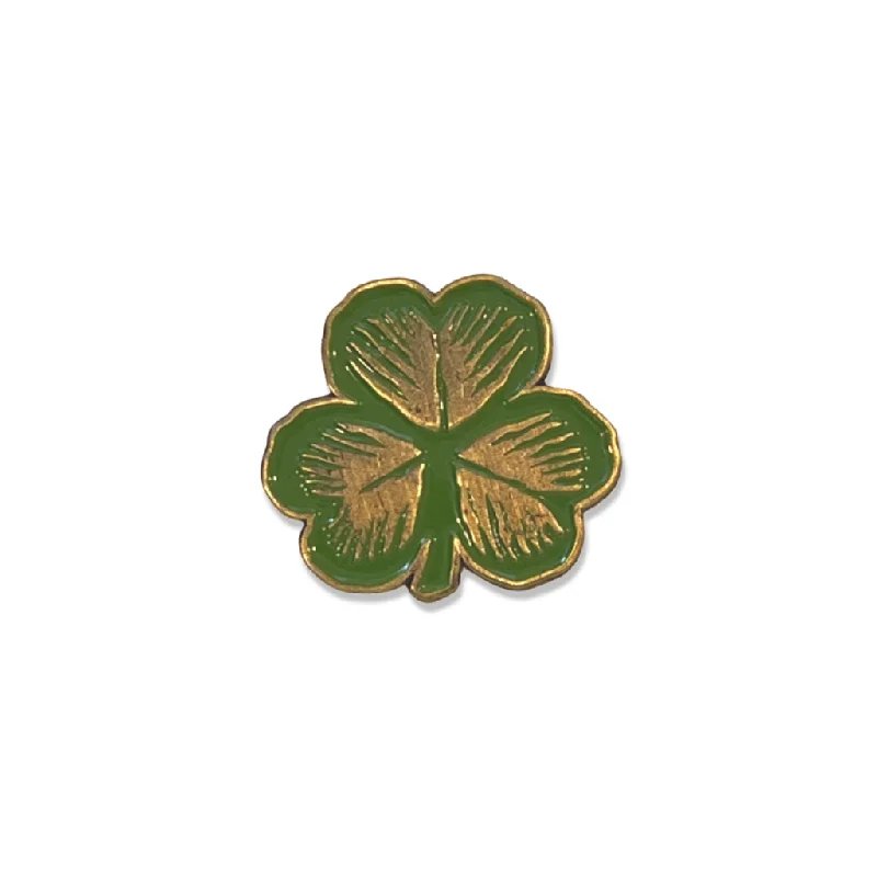 Boston Scally The Lucky Shamrock Cap Pin