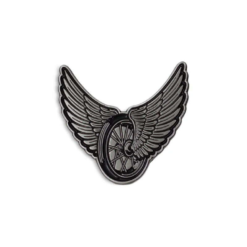 Boston Scally The One Wheel Winged Cap Pin