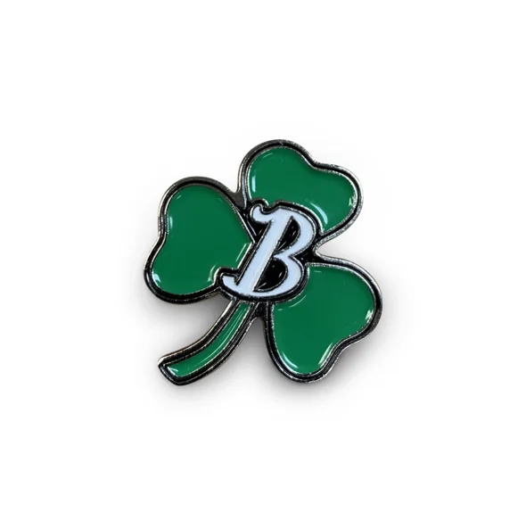 Boston Scally The Shamrock Cap Pin - Green