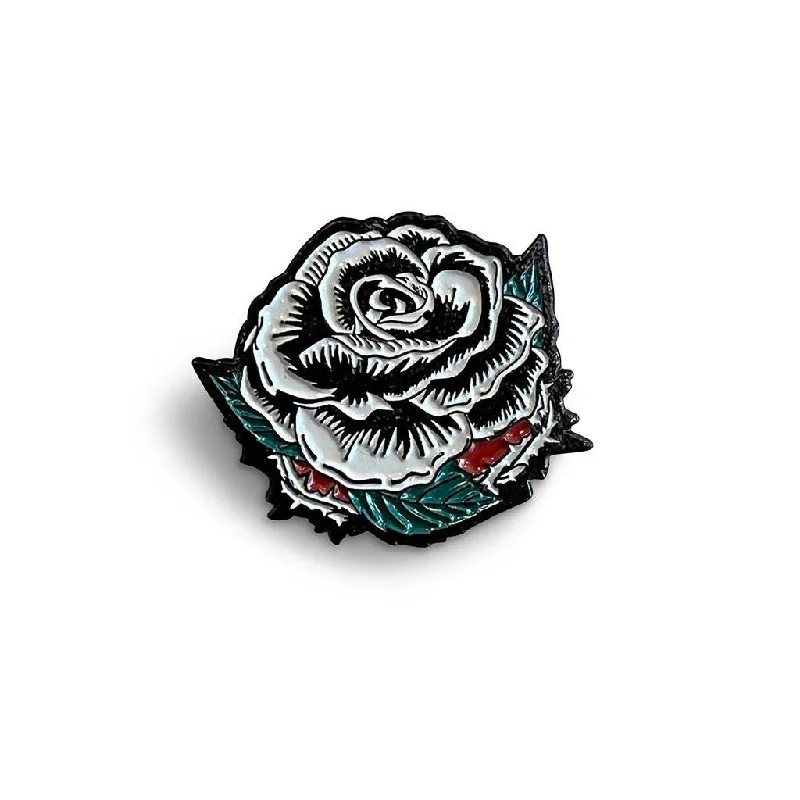 Boston Scally The Steel Rose Cap Pin