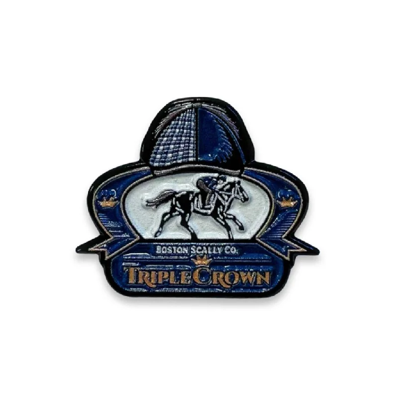 Boston Scally The Triple Crown Cap Pin