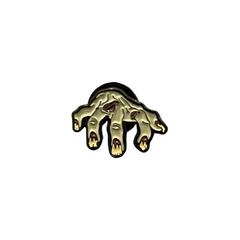 Boston Scally The Zombie Hand Cap Pin