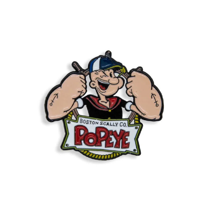 Boston Scally The Popeye Cap Pin