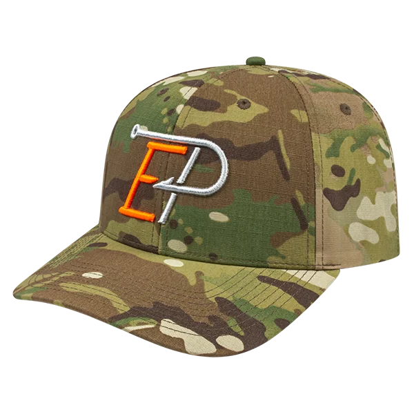 Cap America Custom Embroidered Hat with Logo - MultiCam Full Fabric Cap i2022