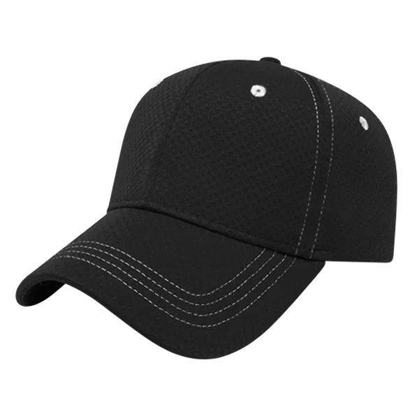 Cap America i7024 - Soft Textured Polyester Mesh Cap - Blank