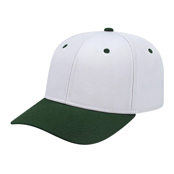 White/Dark Green