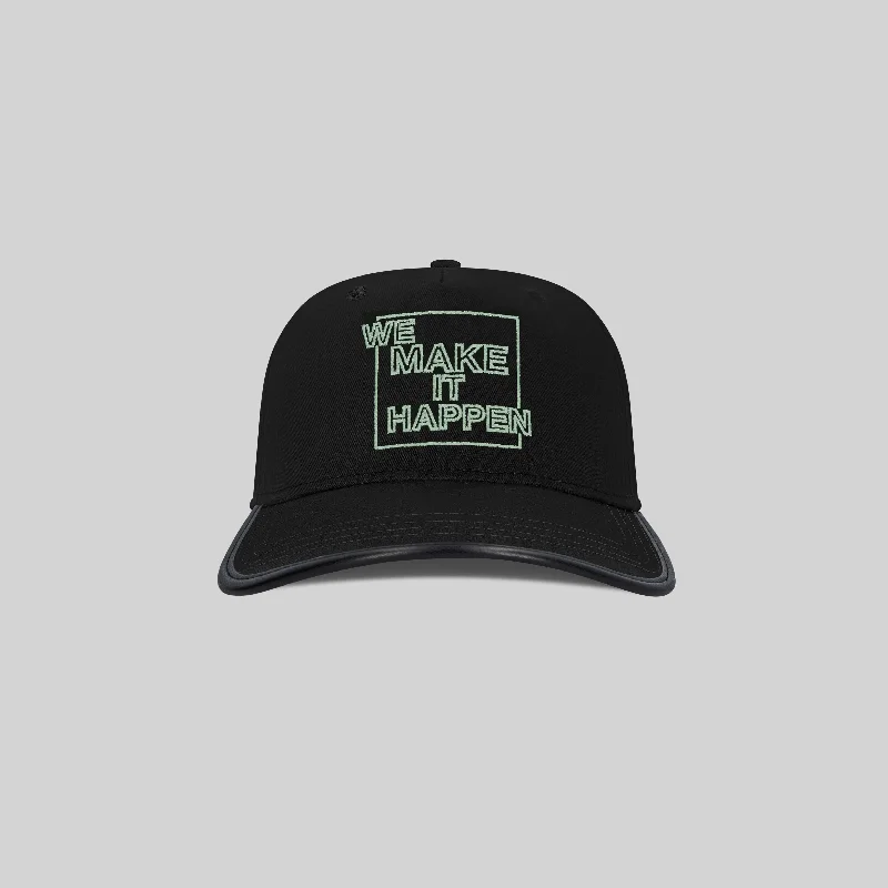 CAP PETTY BLACK GREEN