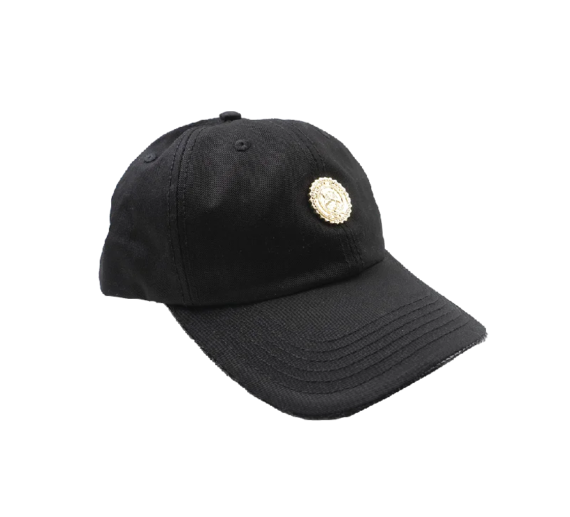 CAPITAL GAINS LOGO DAD HAT BLACK - CG042