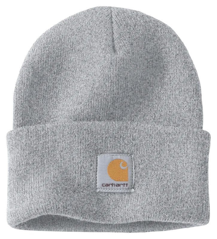 Carhartt Knit Cuffed Beanie Heather Grey