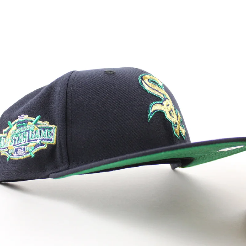 Chicago White Sox 2015 All Star Game New Era Fitted 59Fifty Hat (Navy Green Under Brim)