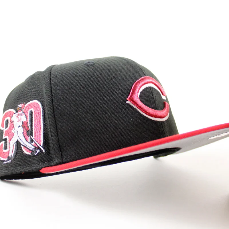 Cincinnati Reds x Ken Griffey Jr. 30 Years New Era 59Fifty Fitted Hat (Black Red Gray Under Brim)