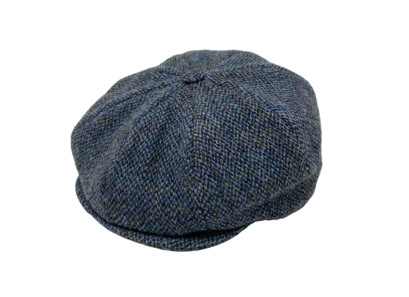 Harris Scottish Tweed - Blue & Moss Green Barley Corn Limited Edition