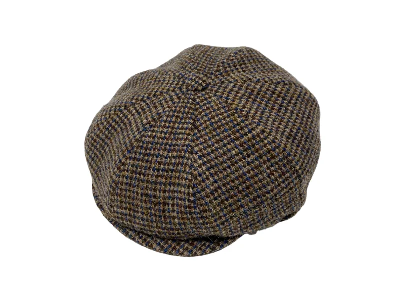 Harris Scottish Tweed - Brown Blue & Green Twill Limited Edition