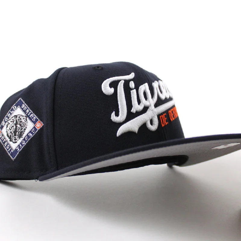 Detroit Tigers 1945 World Series New Era 59Fifty Fitted Hat (Navy Gray Under Brim)