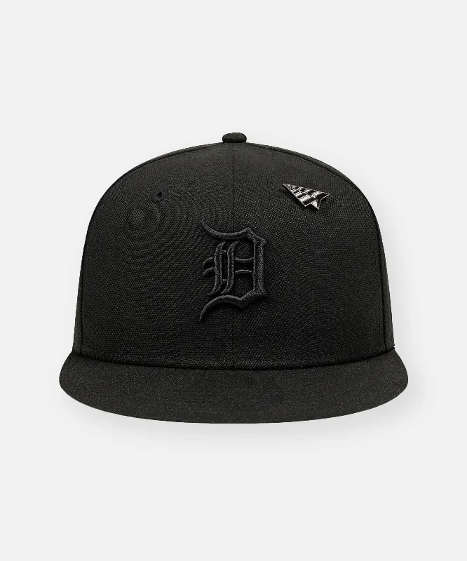 Detroit Tigers x Paper Planes Blackout 59FIFTY Fitted Hat