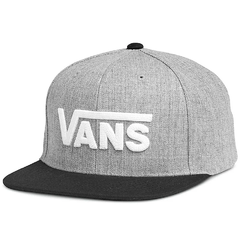 Drop V Snapback Heather Grey/Black