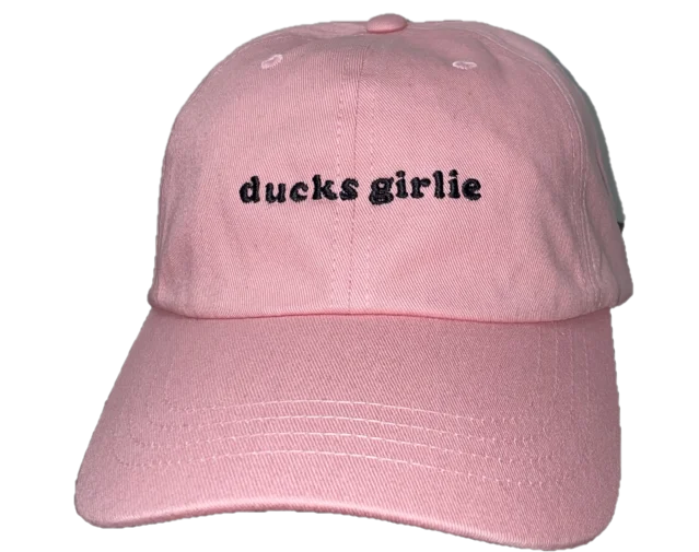 Ducks Girlie Embroidered Cap