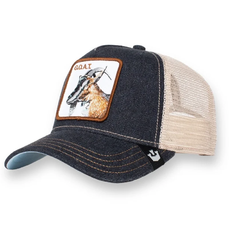 GOORIN BROS THE GOAT (CHARCOAL) TRUCKER  SNAPBACK