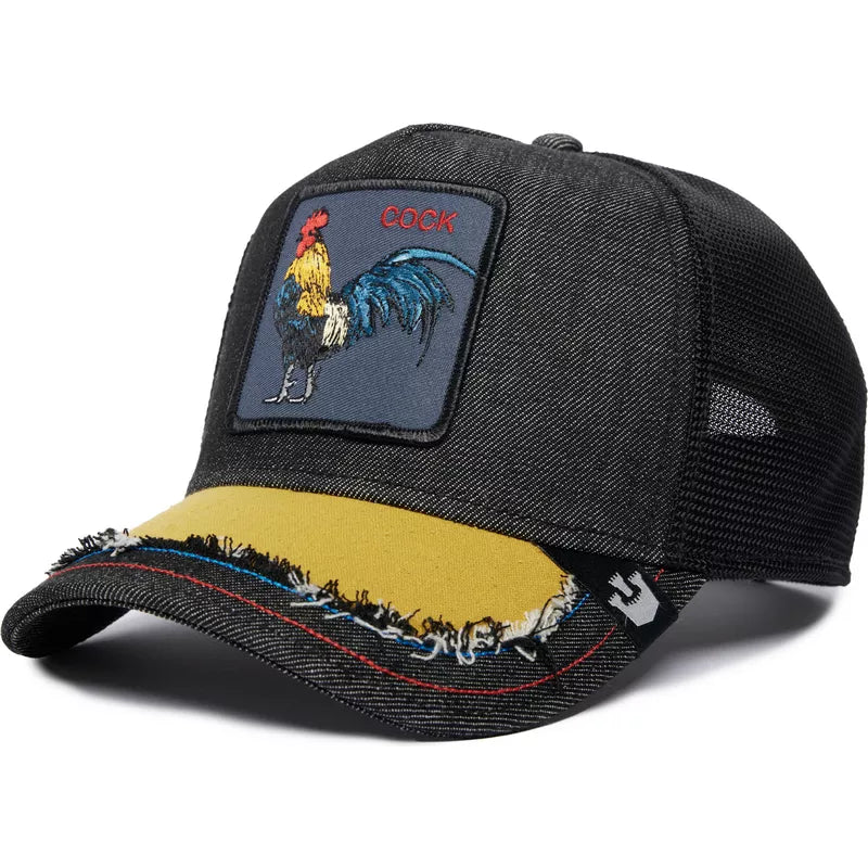 GOORIN BROS SILKY COCK (BLACK) TRUCKER SNAPBACK