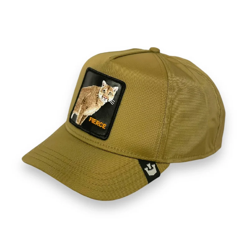 GOORIN BROS (TAN) WE HAVE THE MEAT "FIERCE"TRUCKER SNAPBACK