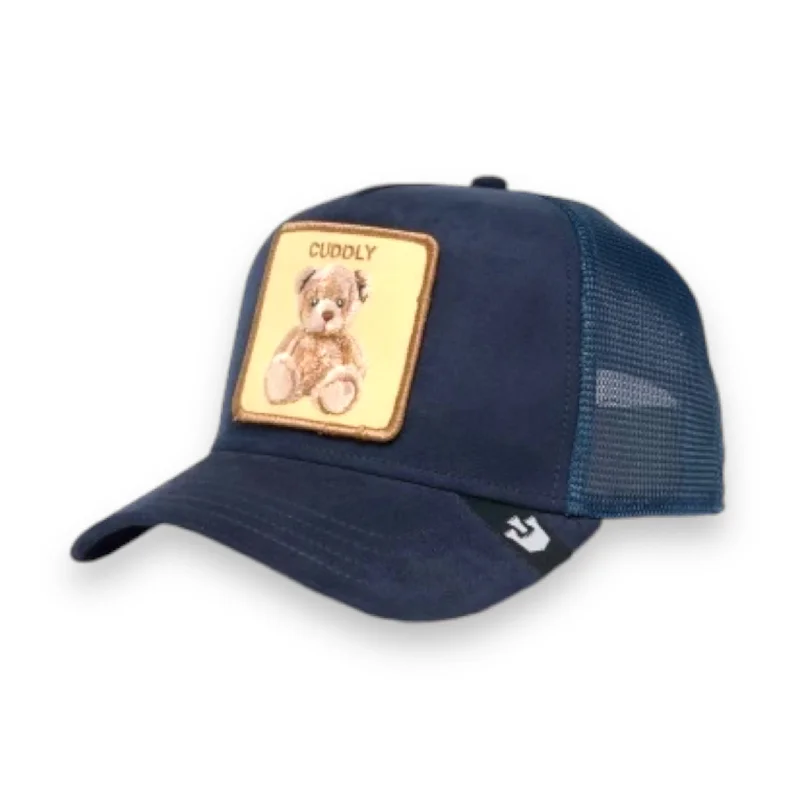 GOORIN BROS (NAVY) THE CUDDLY BEAR "TEDDY" TRUCKER SNAPBACK