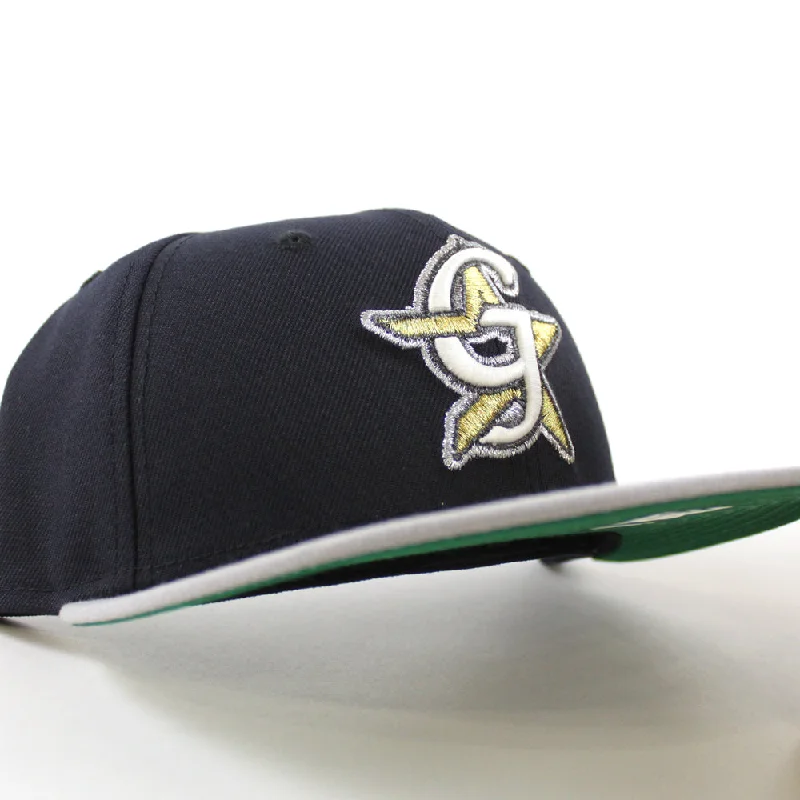 GREENVILLE ASTROS New Era 59Fifty Fitted Hat (Navy Gray Green Under Brim)