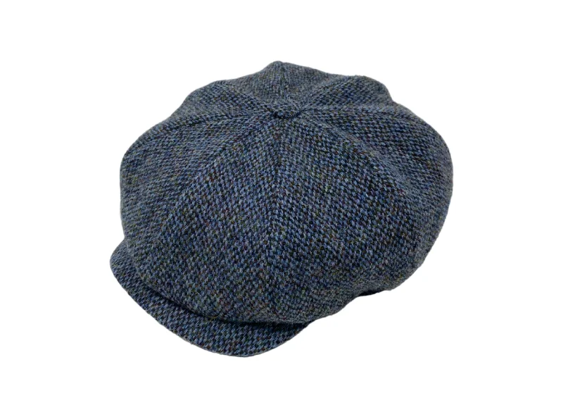 Harris Scottish Tweed - Blue & Moss Green Barley Corn Limited Edition