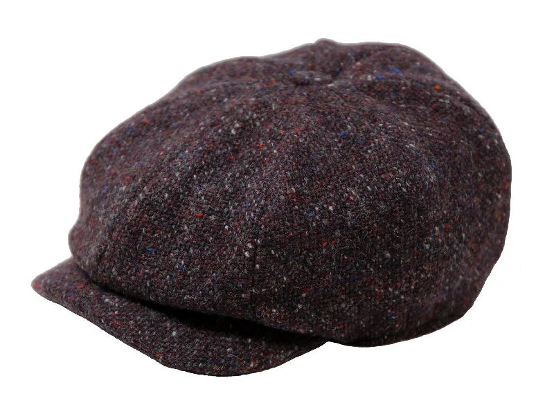 Irish Tweed - Maroon & Charcoal Salt & Pepper