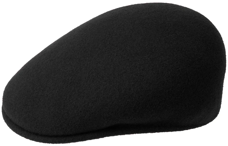 Kangol 0258BC 504 Wool  Cap Black