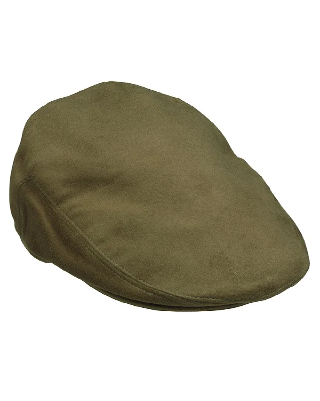 Laksen Belgravia Moleskin Flat Cap