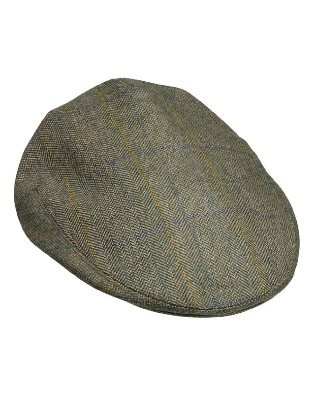 Laksen Laird Tweed Flat Cap