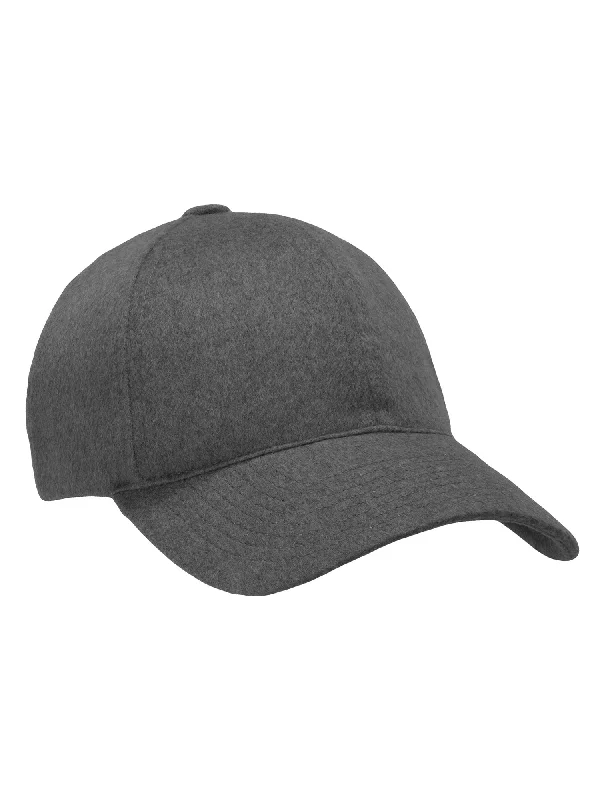 Legacy Soft Front Cashmere Cap Flint Grey