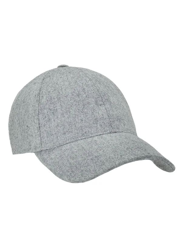 Legacy Soft Front Wool Cap Sterling Grey