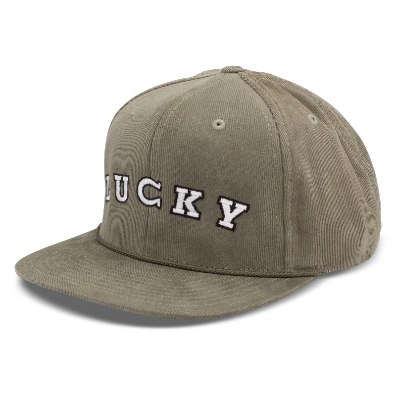 Lucky Corduroy Cap