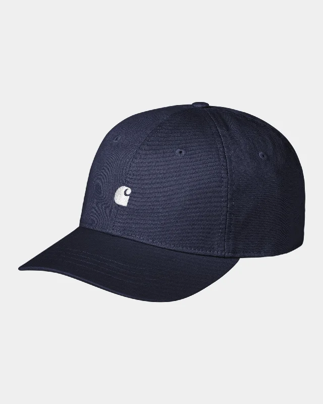 Madison Logo Cap | Air Force Blue / White